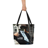 Thumbnail for POETRY ON A TOTE BAG - 