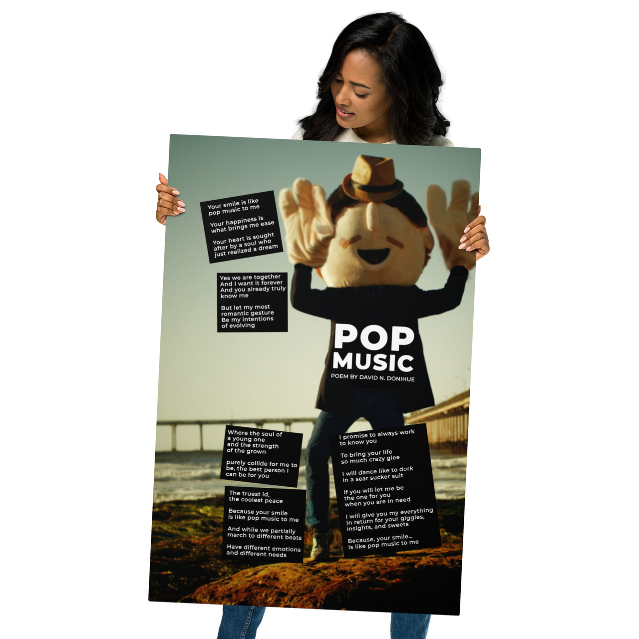 METAL PRINT - "POP MUSIC" ULTRA LARGE HIGH GLOSS DELUX LIMITED EDITION (1/1000)